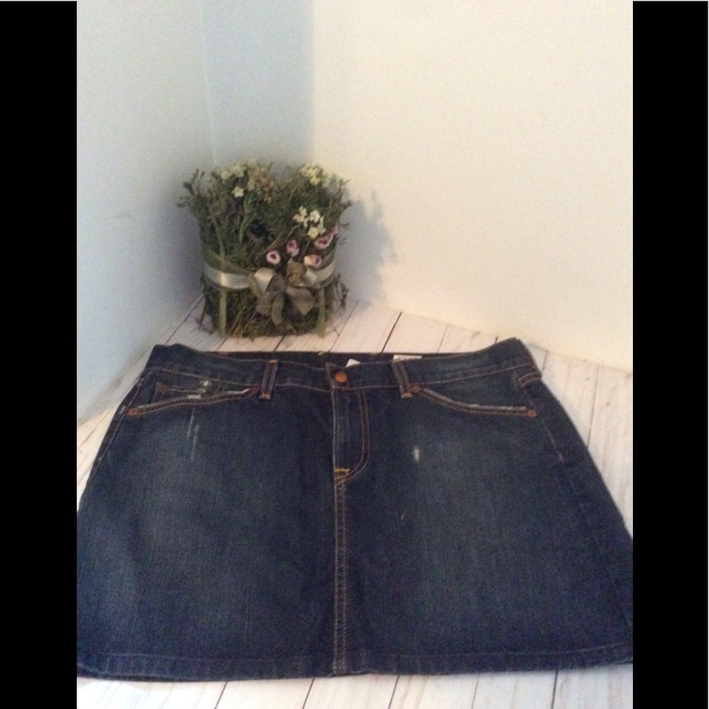 Lucky Brand Jean Skirt 12